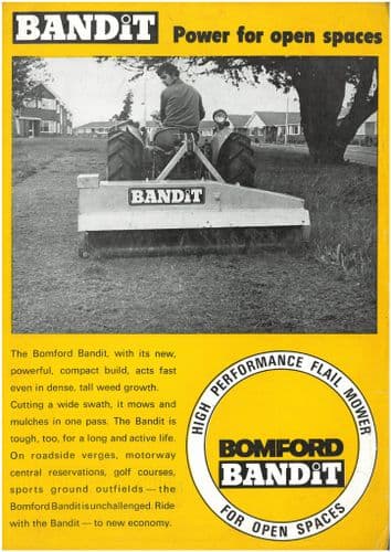 Bomford Bandit High Performance Flail Mower Brochure