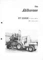 Bonser Fork Lift Truck LS75 LS45 LS55 RT2500K Brochure - Forklift