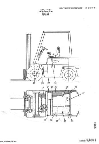 Boss Forklifts MH MK4 Parts Manual