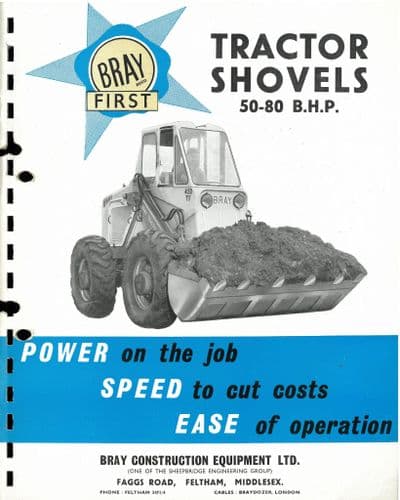 Bray Wheel Loader BL440T BL442T BL450TF BL452TF BL450TP BL452TP Brochure