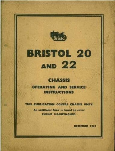 Bristol Crawler Tractor Model 20 & 22 Operators Manual