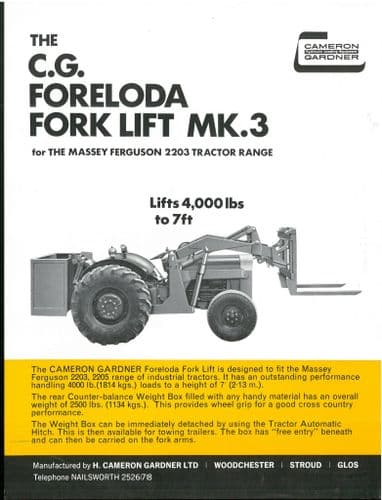 Cameron Gardner Counterbalannce Box Brochue Brochure