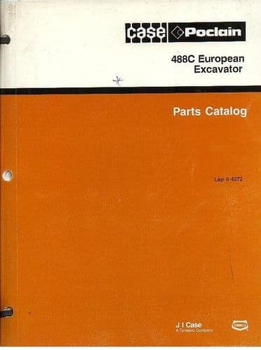 Case Crawler Excavator 488C European Parts Manual