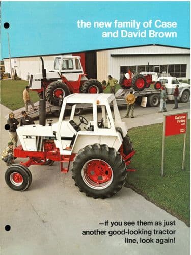 Case David Brown Tractors 885, 990, 995, 1212, 970, 1070, 1175, 1270, 1370, 2470 Brochure