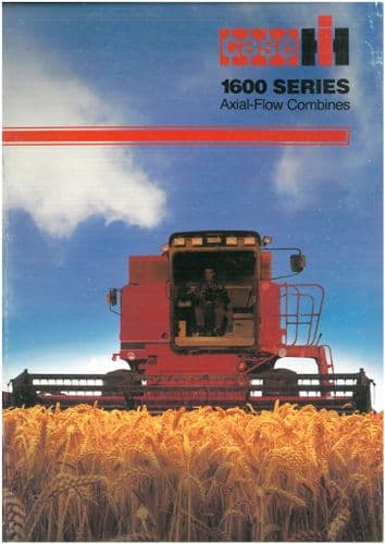 Case IH Axial Flow Combine 1600 Series 1640 1660 1680 Brochure