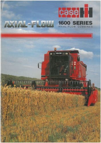 Case IH Axial Flow Combine 1600 Series - Models 1640 1660 1680  Brochure