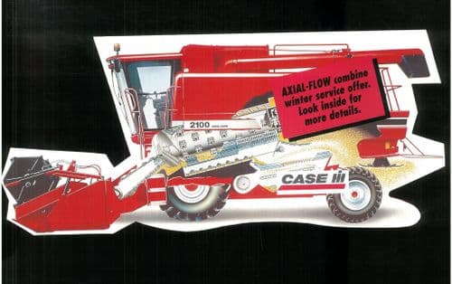 Case IH Axial-Flow Combine 2100 - Winter Service Offer Brochure