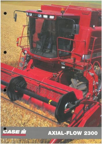 Case IH Axial-Flow Combine 2300 - Models 2366 & 2388 Brochure -