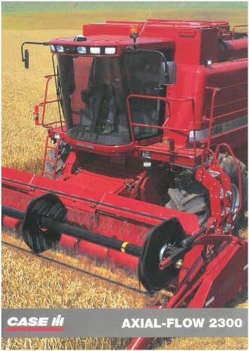 Case IH Axial-Flow Combine 2300 - Models 2366 & 2388 Brochure