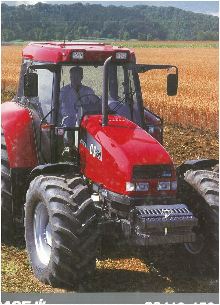 Case Cs100 Case IH CS Tractor CS110 - 150 Brochure - CS110 CS120 CS130 CS150