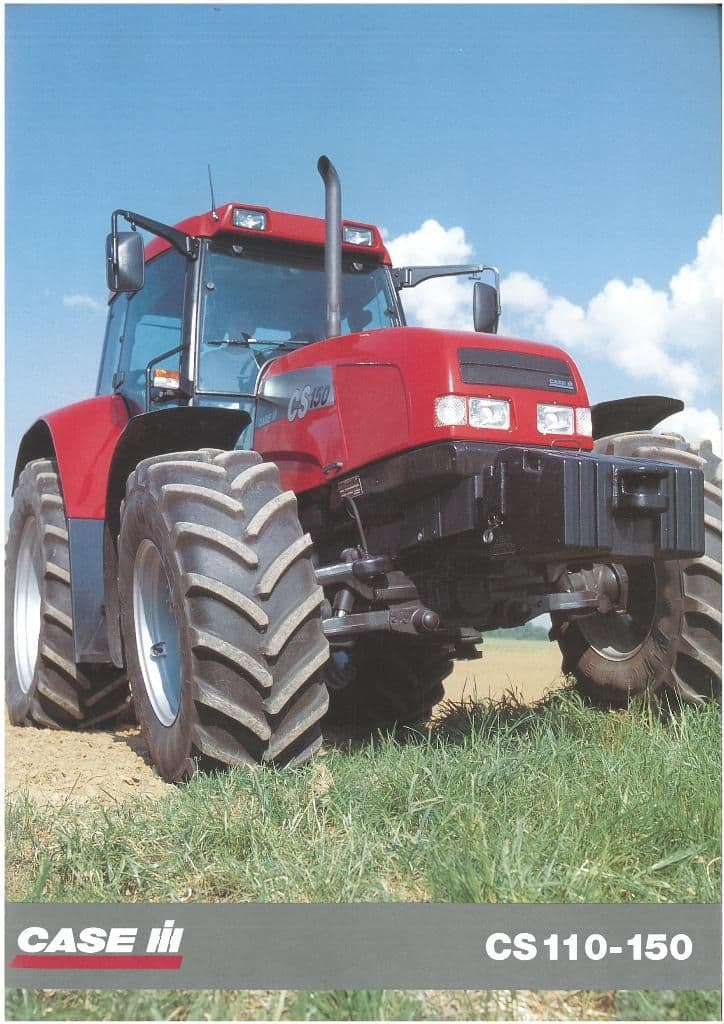 Case Cs100 Case IH CS Tractor CS150 Brochure - CS110 CS120 CS130 CS150