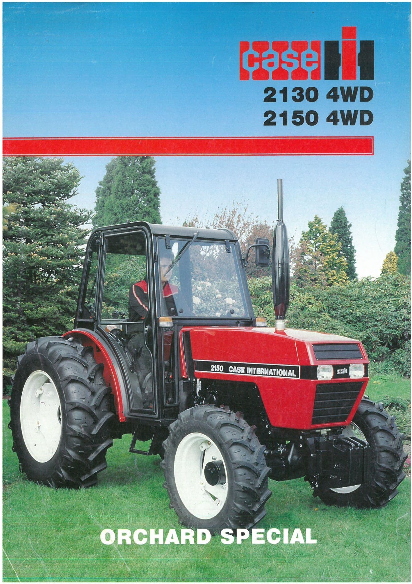 Case IH Orchard Special Tractor 2130 & 2150 Brochure
