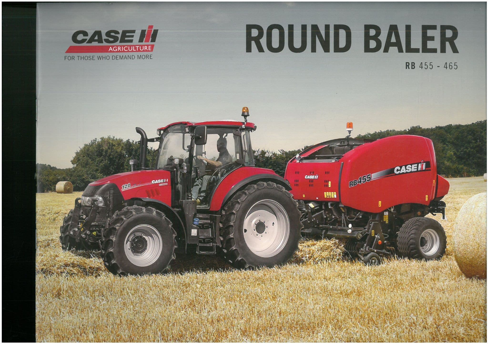 Case Case R&b 455 Case IH Round Baler RB455 - 465 Brochure
