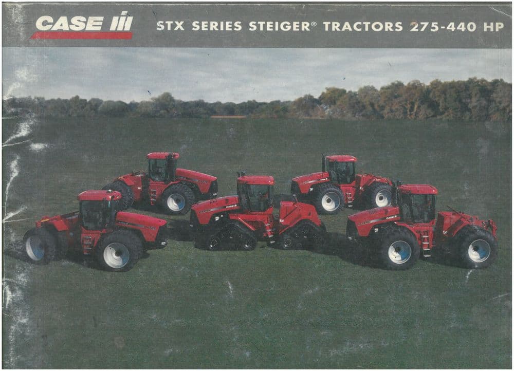 Case IH STX Steiger Wheeled Tractor & Crawler Quadtrac STX275 STX325 ...