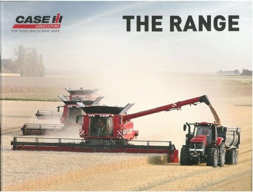 Case IH "The Range" Brochure - Steiger Quadtrac Magnum Puma CVX Maxxum Tractors - Axial Flow Combine