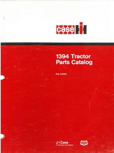 Case IH Tractor 1394 Parts Manual