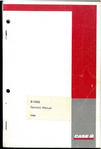 Case IH Tractor 1490 Operators Manual
