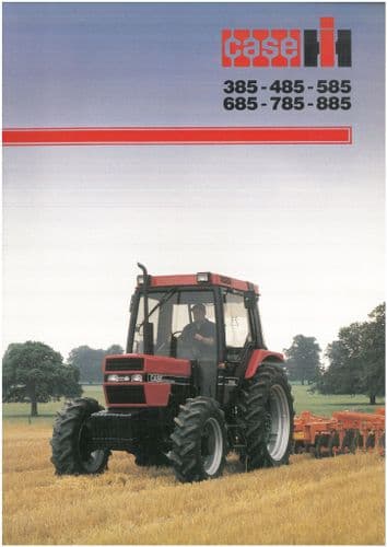 Case IH Tractor 385, 485, 585, 685, 785, 885 & XL Brochure