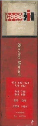 Case IH Tractor 433 533 633 733 833  Workshop Service Manual