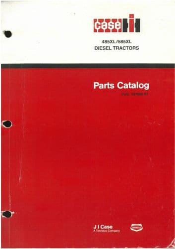 Case IH Tractor 485XL & 585XL Parts Manual