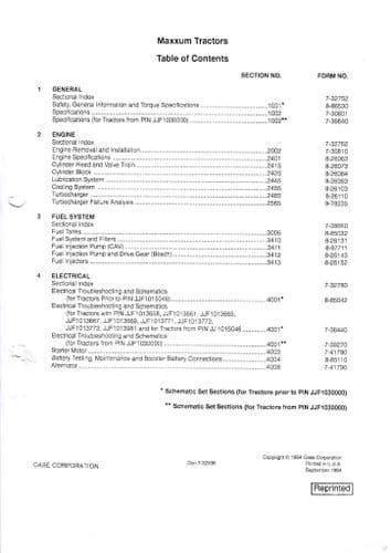 Case IH  Tractor 5100 Series 5120 5130 5140 5150 Workshop Service Repair Manual