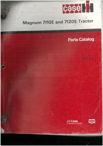 Case IH Tractor 7110E - 7120E Parts Manual - ORIGINAL