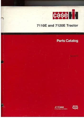 Case IH Tractor 7110E - 7120E Parts Manual