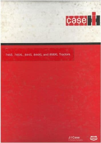Case IH Tractor 745S, 745XL, 844S, 844XL and 856XL Troubleshooting and Schematic Set Manual -