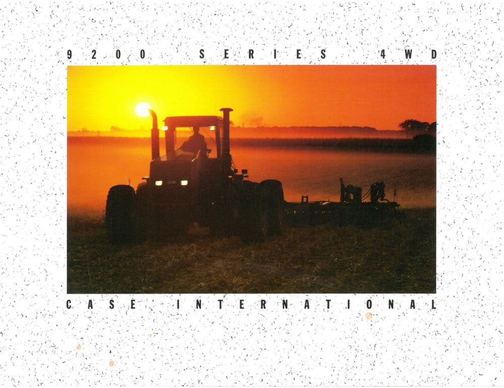 Case IH Tractor 9200 Series - 9210 9230 9240 9250 9260 9270 9280 Brochure