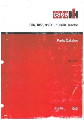Case IH Tractor 956 956XL 1056 1056XL Parts Manual