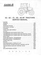 Case IH Tractor JX Maxxima 55 65 75 85 95 Workshop Service Manual - ORIGINAL MANUAL