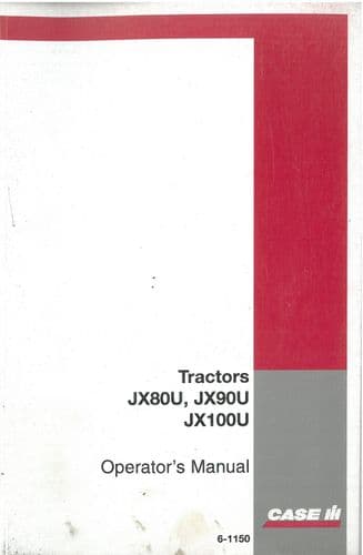 Case IH Tractor JX80U JX90U JX100U - SB2400 GPS AFS OmniSTAR Technicnal Support Manual