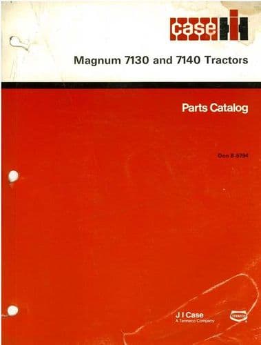 Case IH Tractor Magnum 7130 & 7140 Parts Manual