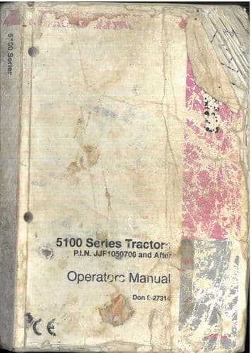 Case IH Tractor Maxxum Pro 5120 5130 5140 5150 Operators Manual - ORIGINAL