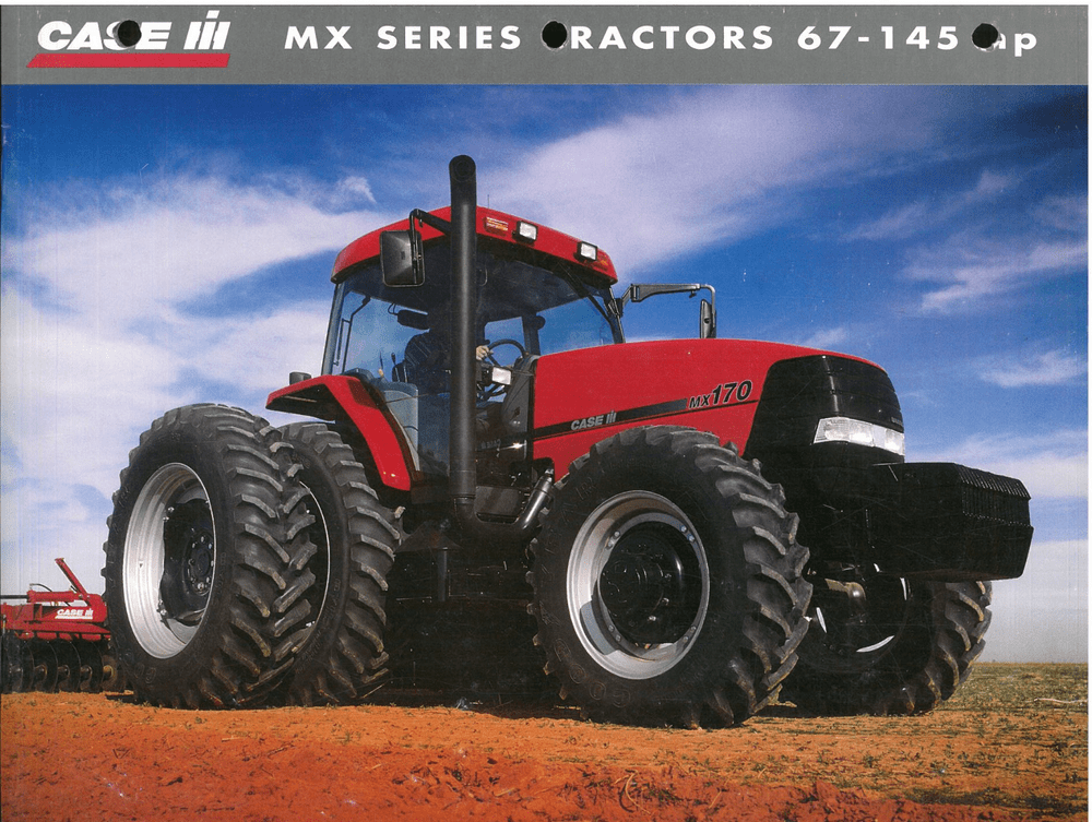 Case IH Tractor MX80C MX90C MX100C MX100 MX110 MX120 Brochure