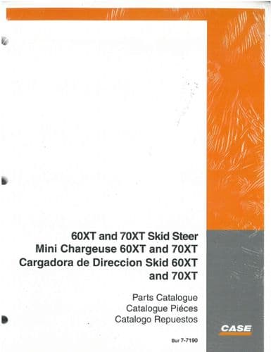 Case Skid Steer 60XT & 70XL Parts Manual