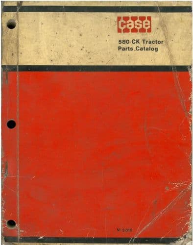 Case Tractor 580CK Parts Manual - 580 CK