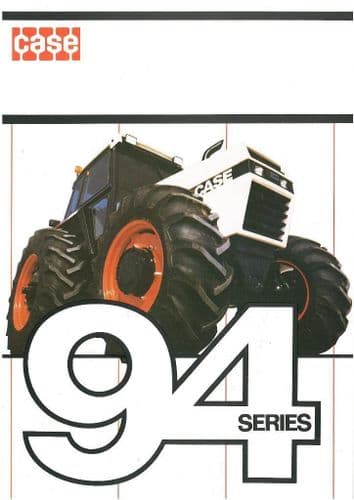 Case Tractor 94 Series Brochure - 1194 1294 1394 1494 1594 1694 2094 2294 4894
