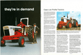 Case Tractor Specialization Low Profile David Brown Mercedes Unimog Brochure