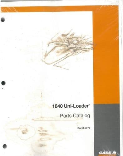 Case Uniloader / Skid Steer Loader 1840 Parts Manual