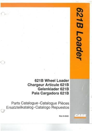 Case Wheel Loader 621B Parts Manual