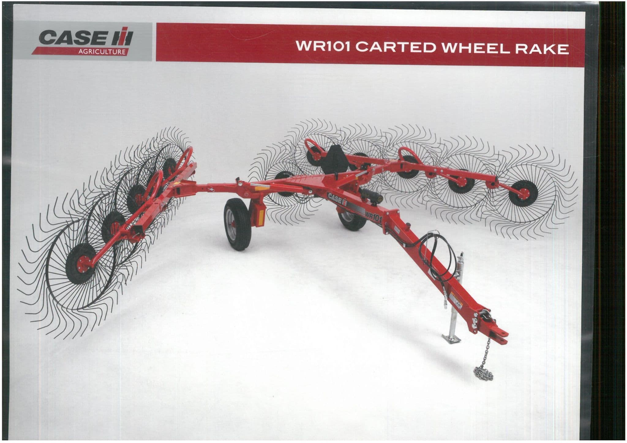 Case WR101 Carted Wheel Rake Brochure