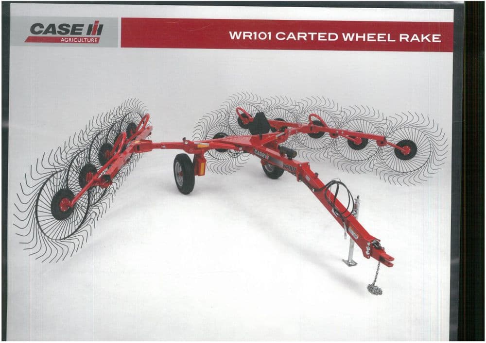 Case WR101 Carted Wheel Rake Brochure