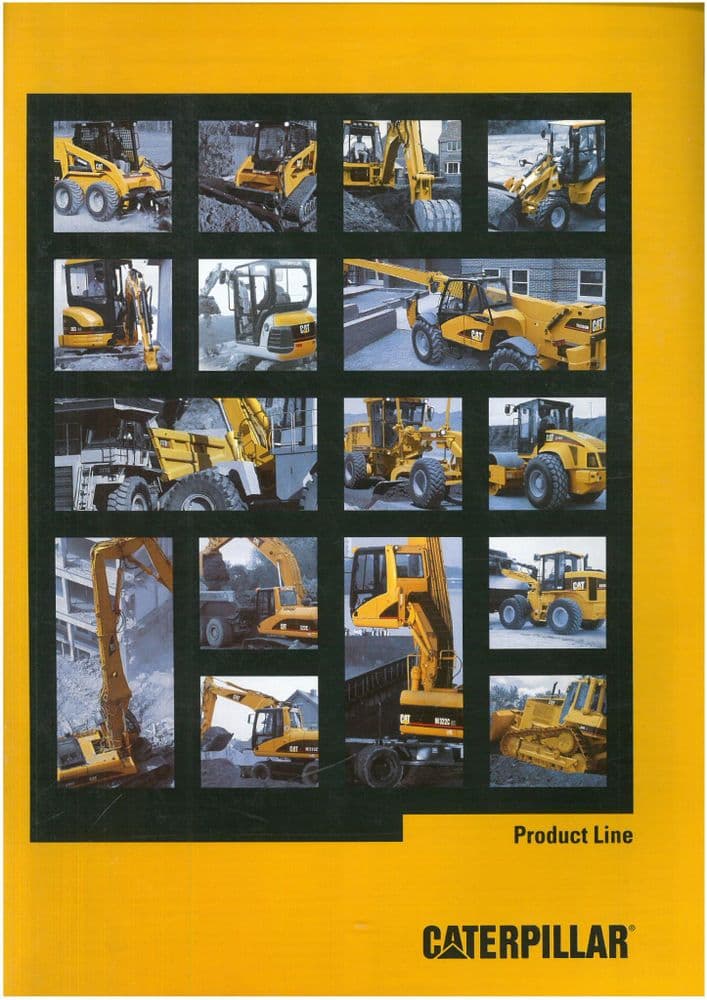 Caterpillar CAT Product Line Brochure