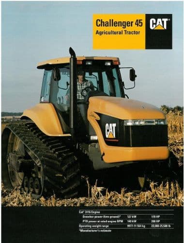 CATERPILLAR CHALLENGER 45 TRACTOR BROCHURE - V2