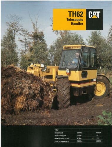 Caterpillar Telehandler TH62 Brochure