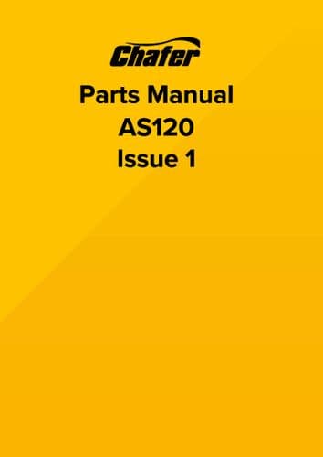 Chafer Sprayer AS120 Parts Manual
