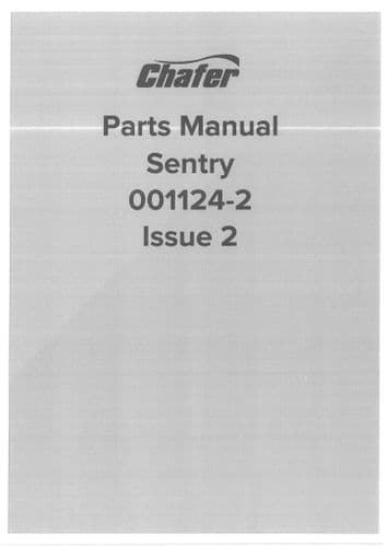 Chafer Trailed Sprayer Sentry Parts Manual