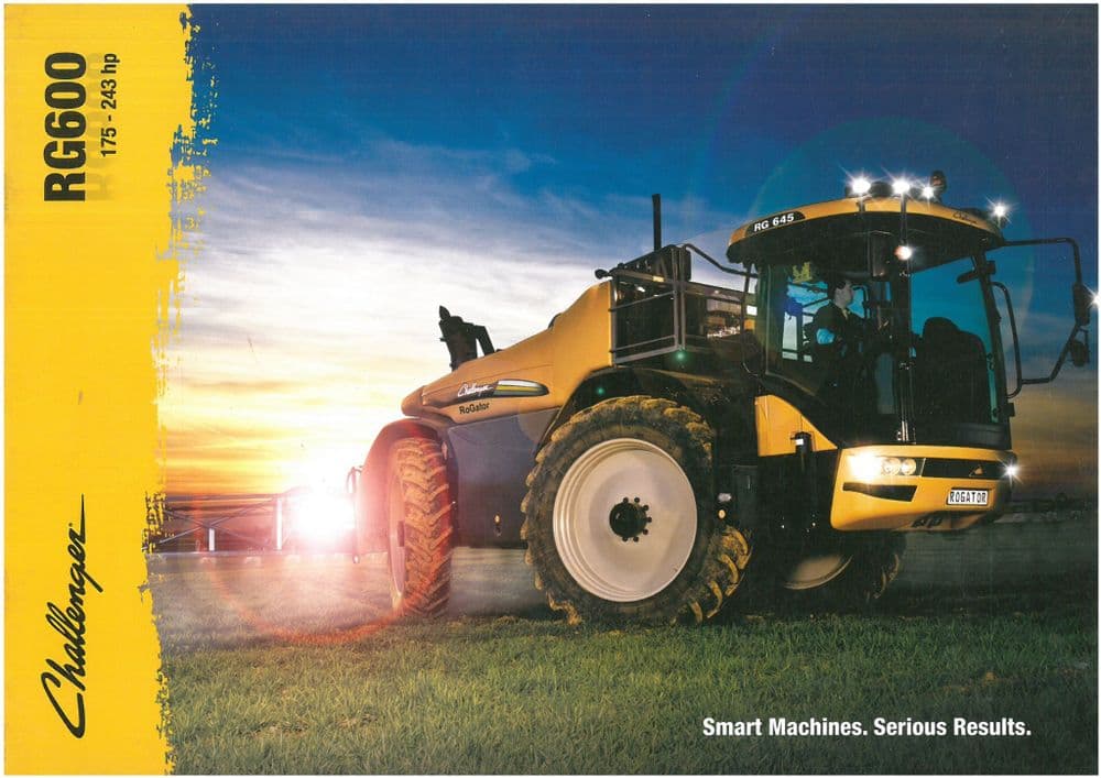 Challenger The RoGator Series RG600D 175-243hp Brochure