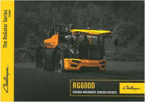 Challenger The RoGator Series RG600D Brochure